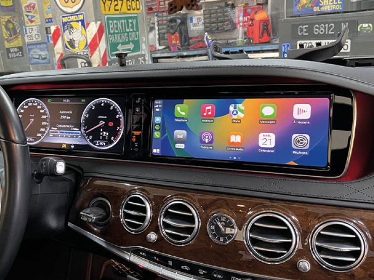 Pose android CarPlay Mercedes