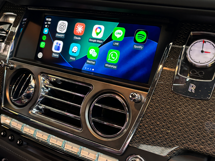 rolls royce wraith CarPlay