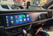 écran CarPlay Porsche Macan